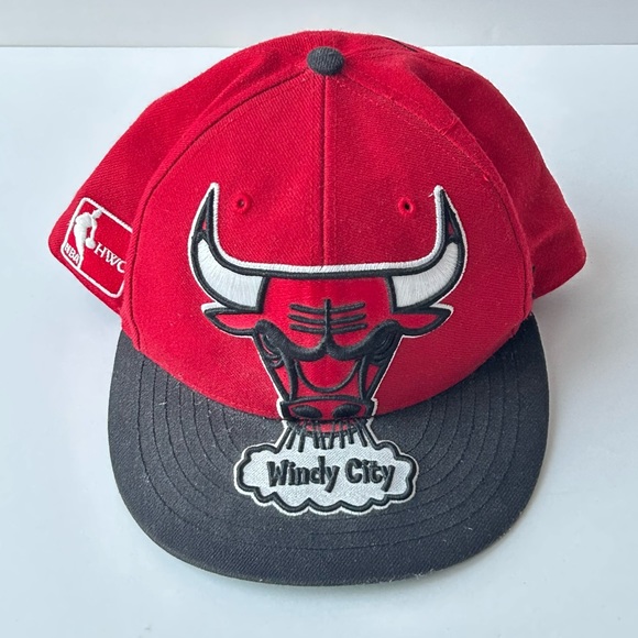 NBA Hardwood Classics Forty Seven Chicago Bulls Snapback Hat - Picture 1 of 3